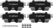 Beck/Arnley 085-2112 2025-2026 Nissan Murano Disc Brake Pad Set
