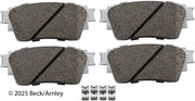 Beck/Arnley 085-2112 2025-2026 Nissan Murano Disc Brake Pad Set