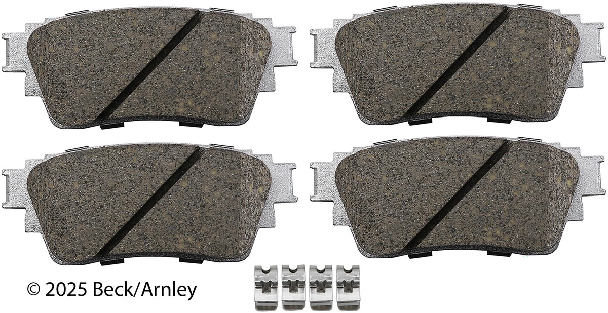 Beck/Arnley 085-2112 2025-2026 Nissan Murano Disc Brake Pad Set