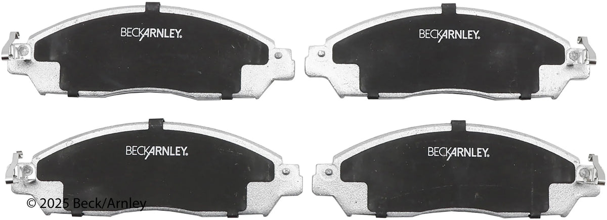 Beck/Arnley 085-2117 2018-2025 Nissan LEAF Disc Brake Pad Set