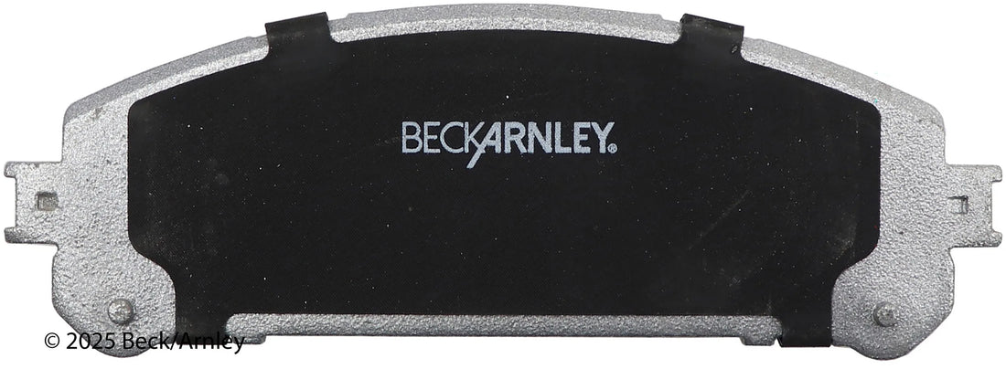 Beck/Arnley 085-2121 2020-2024 Toyota Camry Disc Brake Pad Set