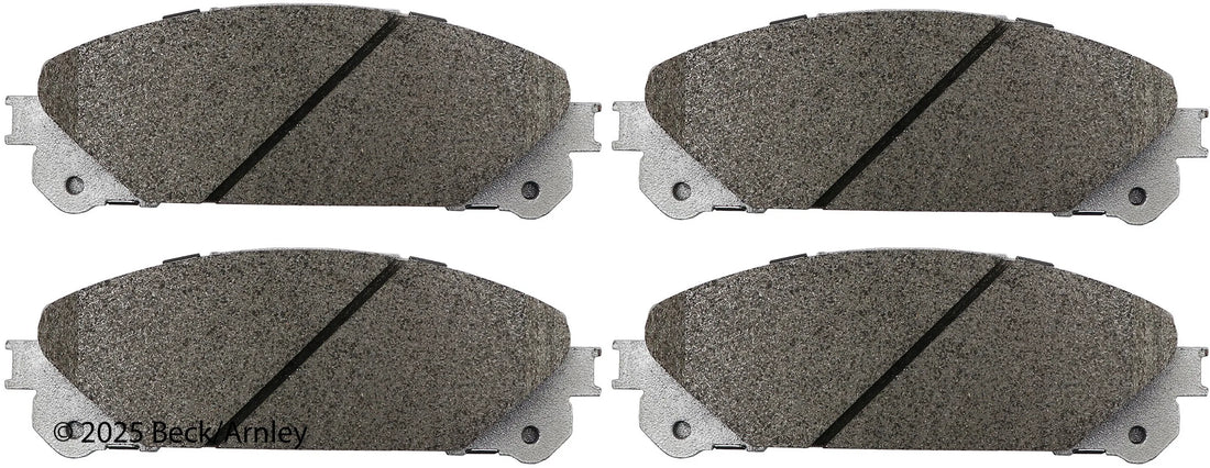 Beck/Arnley 085-2121 2020-2024 Toyota Camry Disc Brake Pad Set