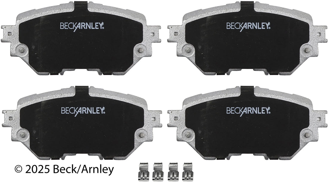 Beck/Arnley 085-2122 2014-2018 Mazda 3 Disc Brake Pad Set