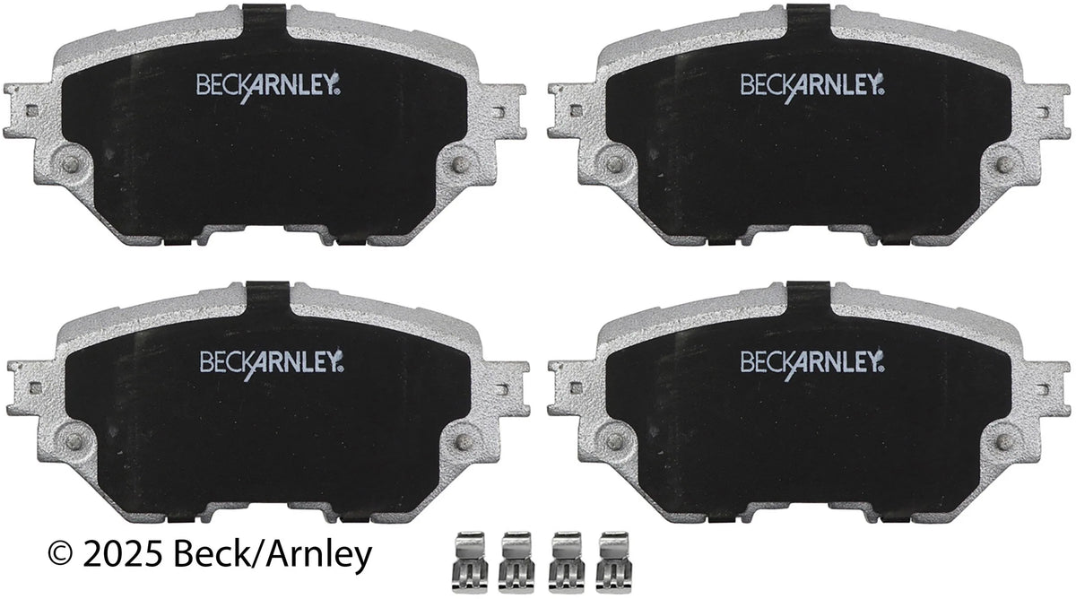 Beck/Arnley 085-2122 2014-2018 Mazda 3 Disc Brake Pad Set