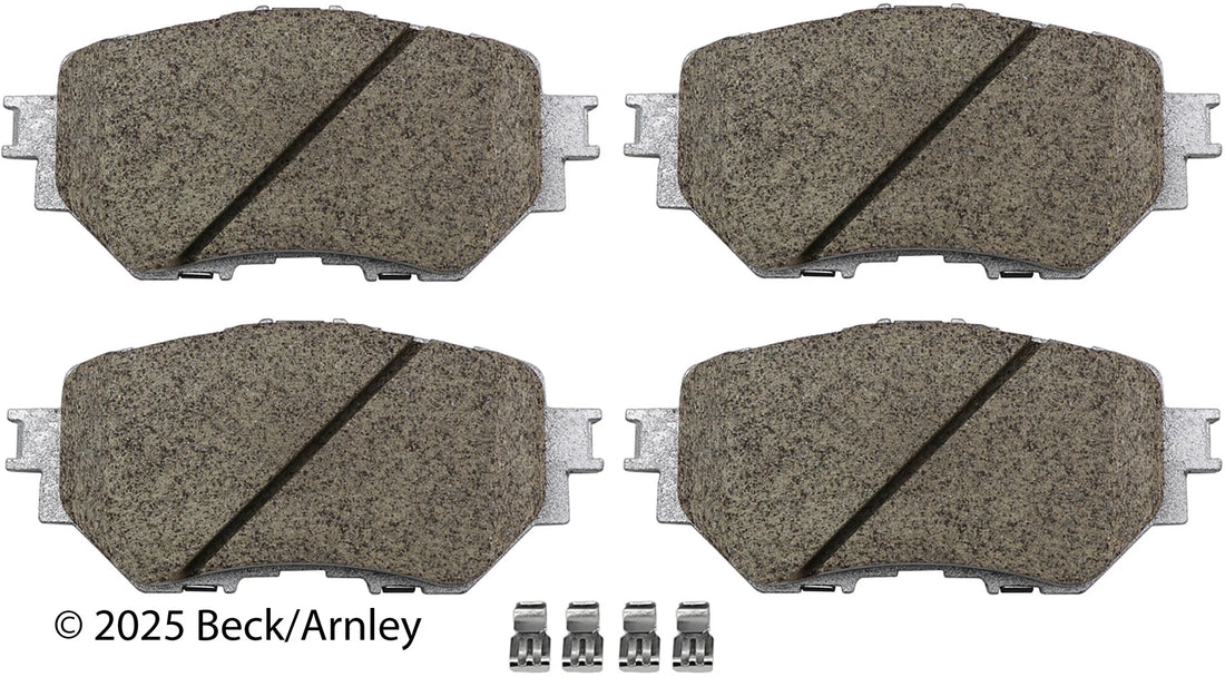 Beck/Arnley 085-2122 2014-2018 Mazda 3 Disc Brake Pad Set