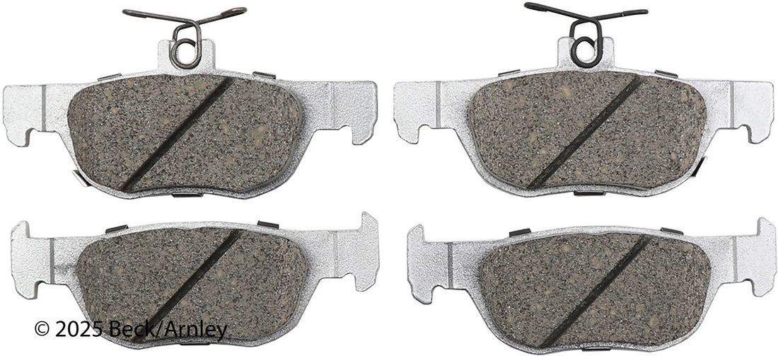 Beck/Arnley 085-2129 2019-2026 Mazda 3 Disc Brake Pad Set