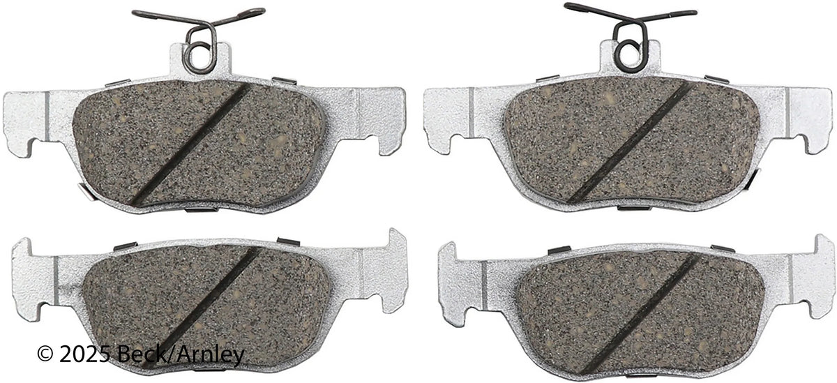 Beck/Arnley 085-2129 2019-2026 Mazda 3 Disc Brake Pad Set