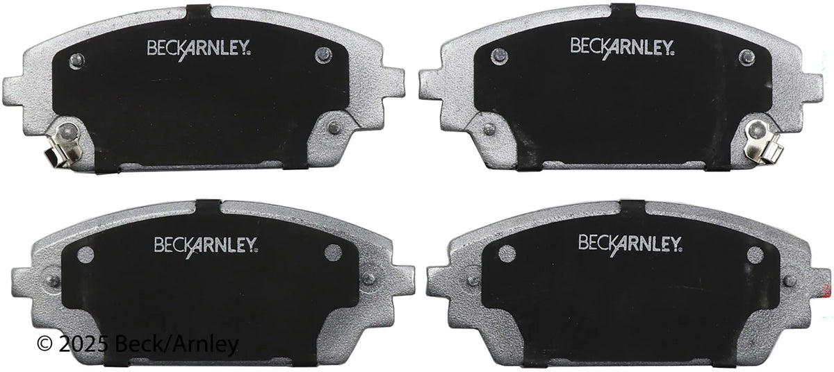 Beck/Arnley 085-2130 2019-2026 Mazda 3 Disc Brake Pad Set