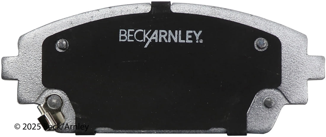 Beck/Arnley 085-2130 2019-2026 Mazda 3 Disc Brake Pad Set