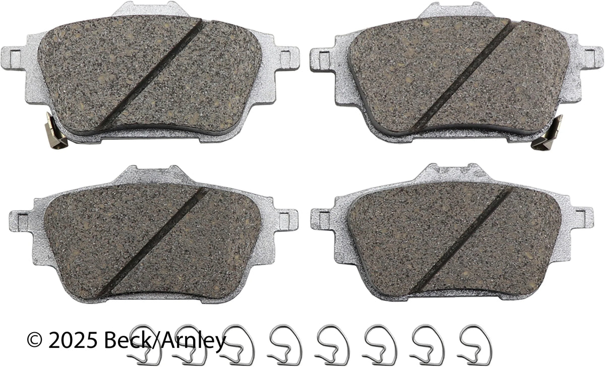 Beck/Arnley 085-2136 2020-2025 Nissan Sentra Disc Brake Pad Set