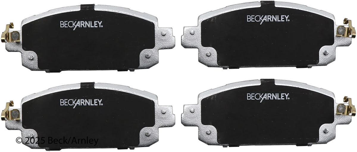 Beck/Arnley 085-2137 2020-2026 Nissan Sentra Disc Brake Pad Set