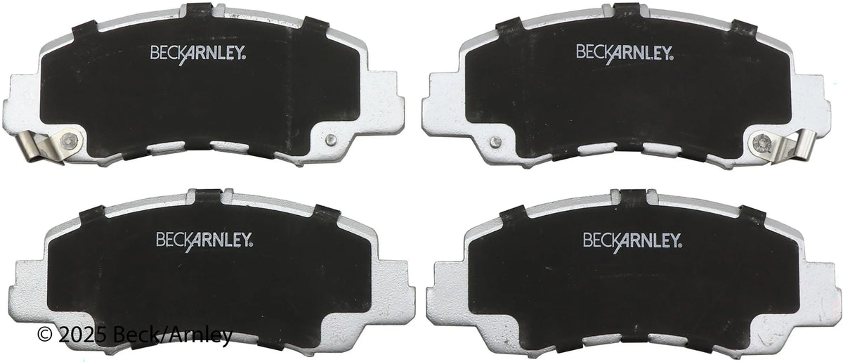 Beck/Arnley 085-2157 2018-2025 Mitsubishi Eclipse Cross Disc Brake Pad Set
