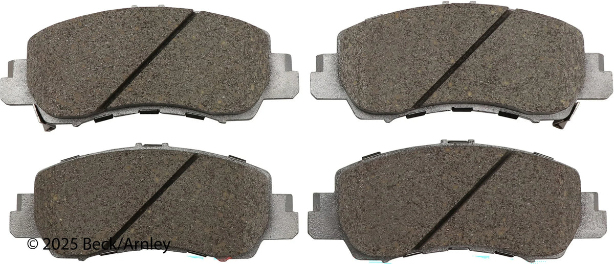 Beck/Arnley 085-2157 2018-2025 Mitsubishi Eclipse Cross Disc Brake Pad Set