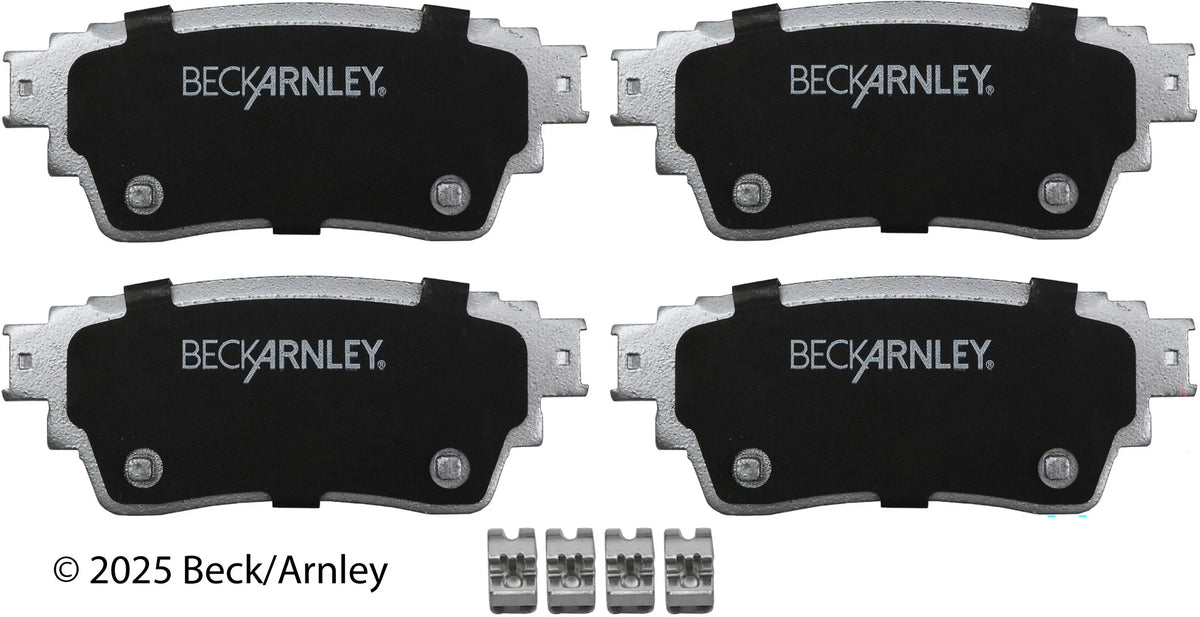 Beck/Arnley 085-2158 2018-2025 Mitsubishi Eclipse Cross Disc Brake Pad Set