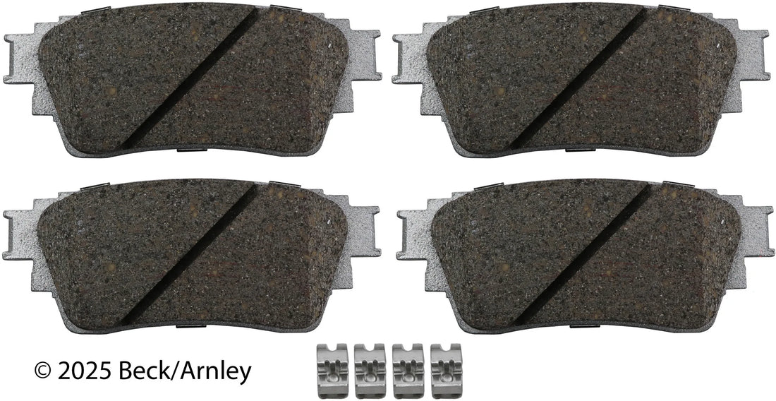 Beck/Arnley 085-2158 2018-2025 Mitsubishi Eclipse Cross Disc Brake Pad Set