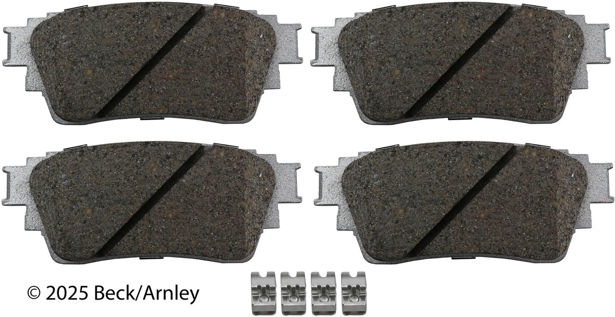 Beck/Arnley 085-2158 2018-2025 Mitsubishi Eclipse Cross Disc Brake Pad Set