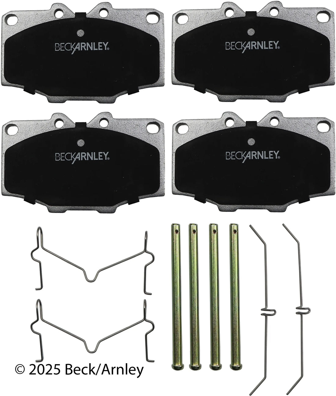 Beck/Arnley 085-5852 1984-1989 Toyota 4Runner Disc Brake Pad Set