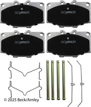 Beck/Arnley 085-5852 1984-1989 Toyota 4Runner Disc Brake Pad Set