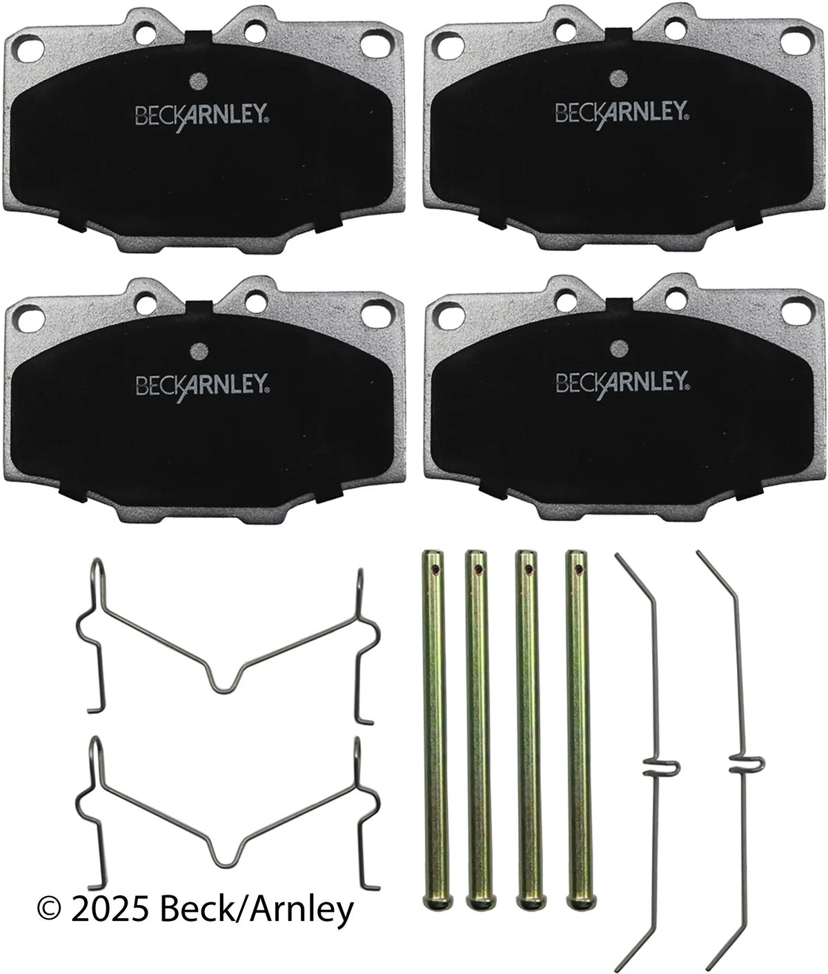 Beck/Arnley 085-5852 1984-1989 Toyota 4Runner Disc Brake Pad Set