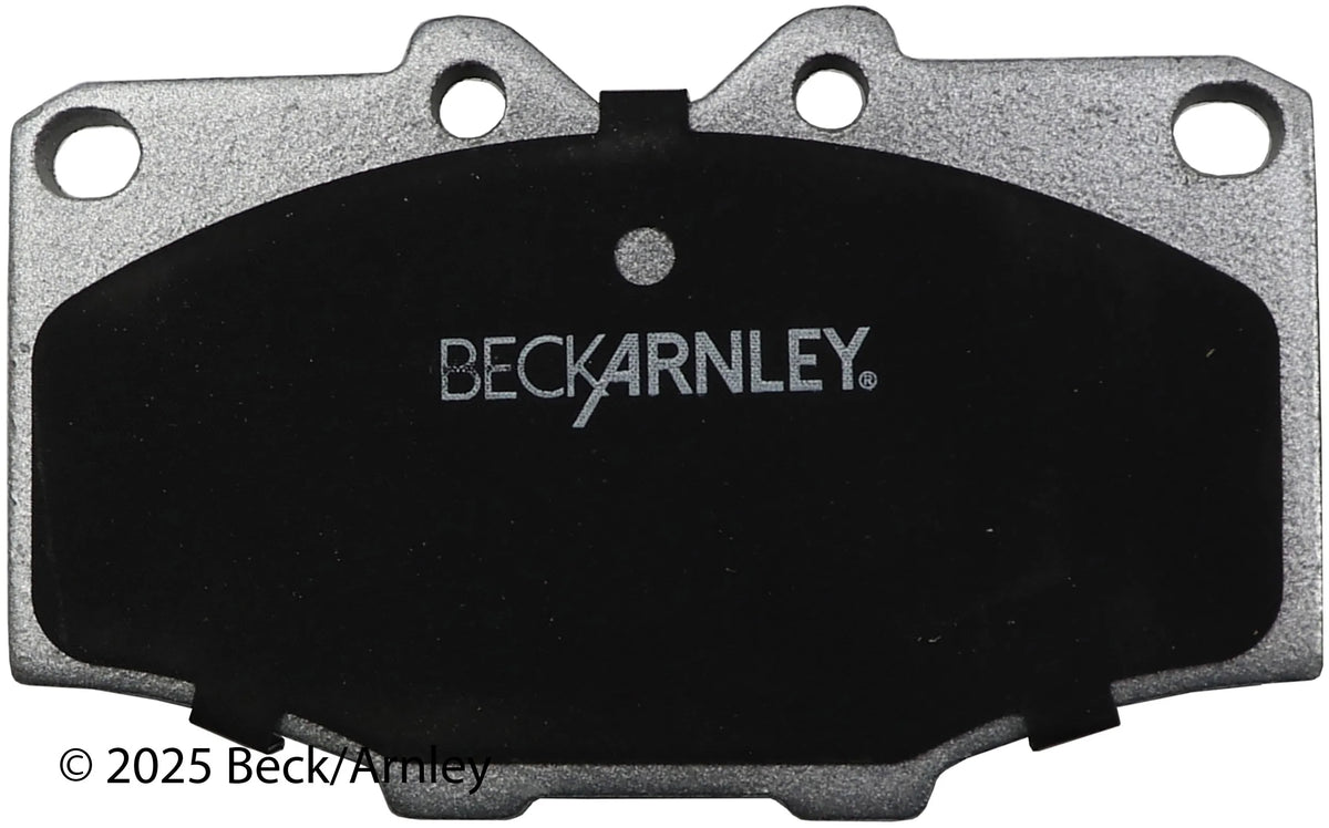 Beck/Arnley 085-5852 1984-1989 Toyota 4Runner Disc Brake Pad Set