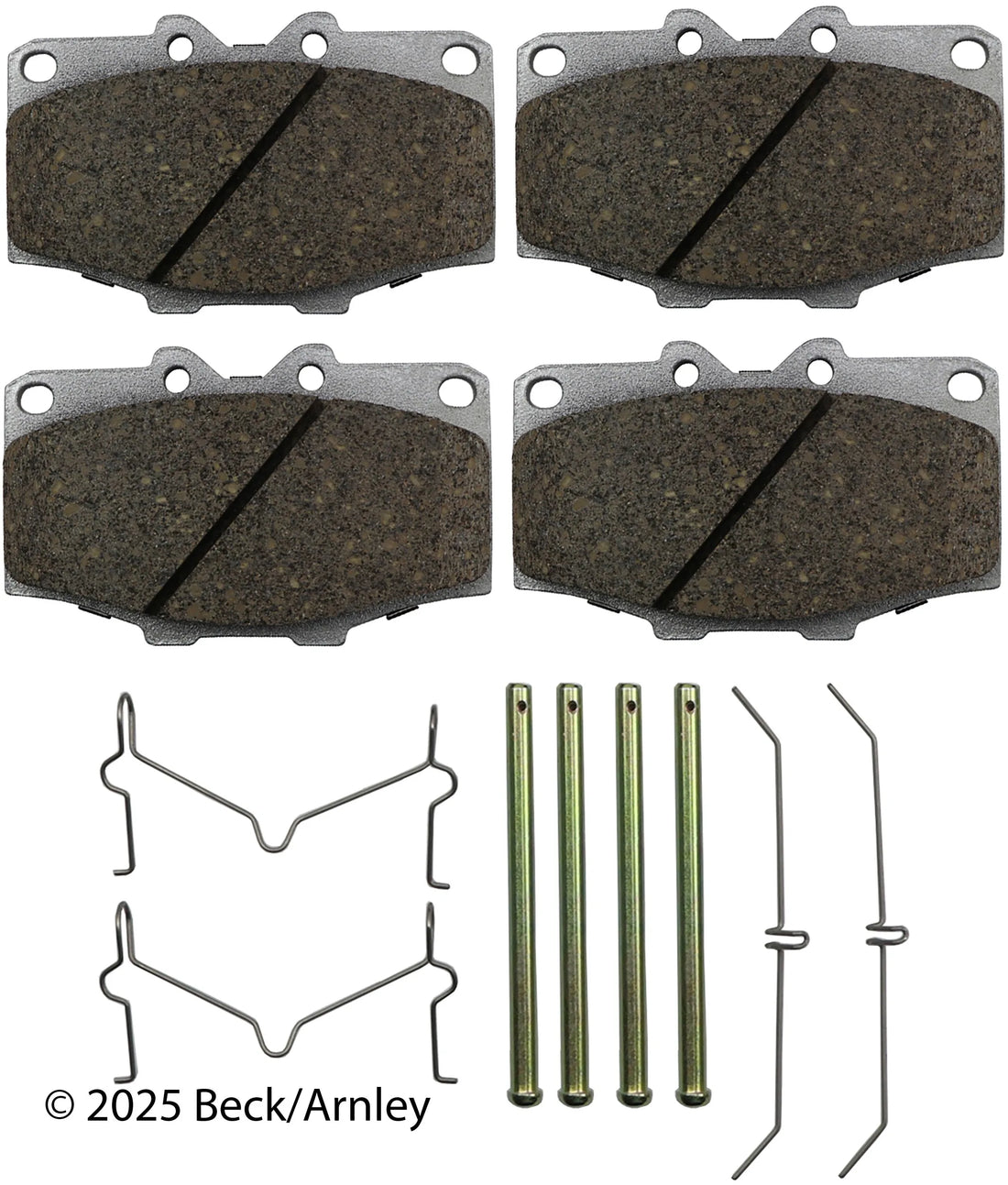Beck/Arnley 085-5852 1984-1989 Toyota 4Runner Disc Brake Pad Set
