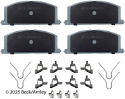 Beck/Arnley 085-6220 1992-1999 Toyota Paseo Disc Brake Pad Set