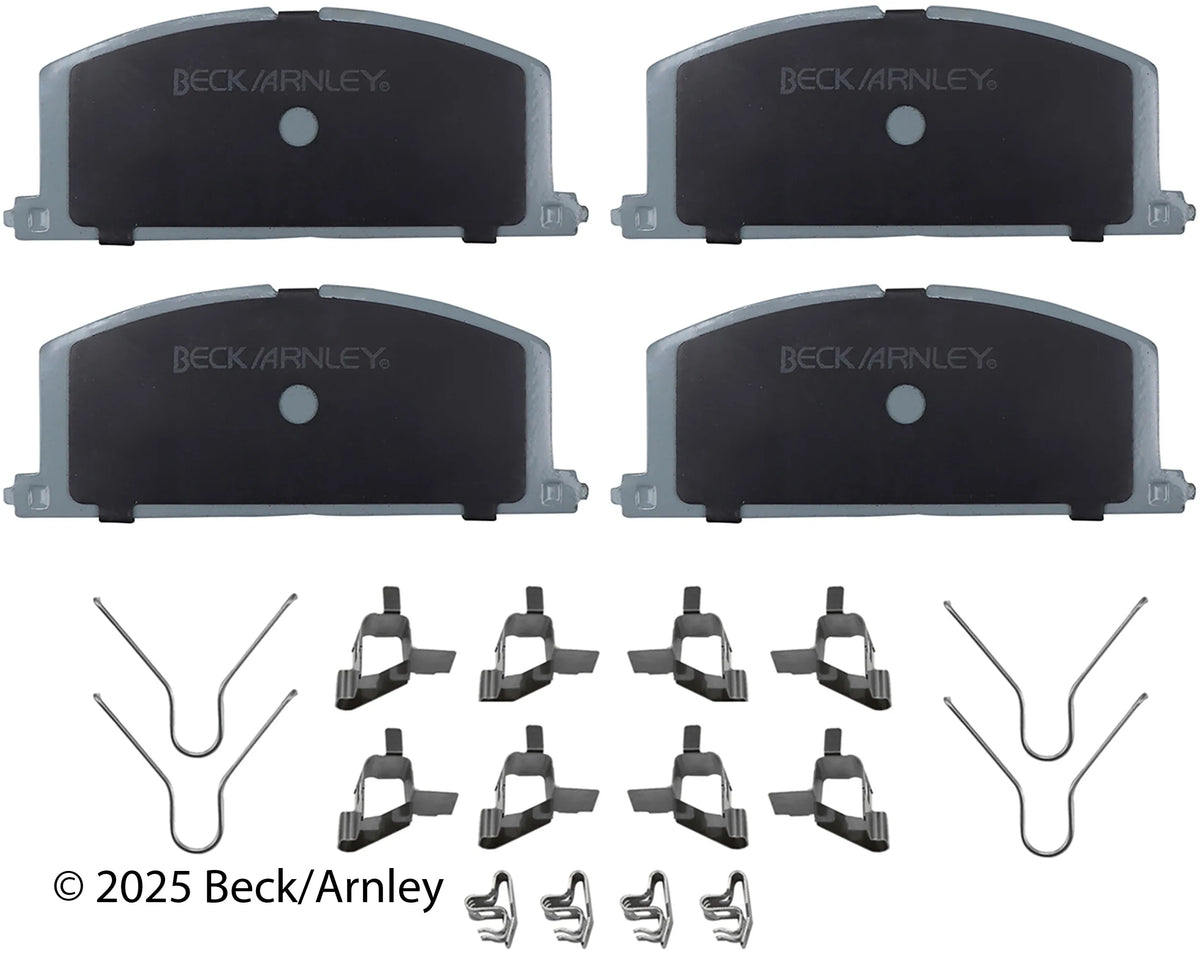 Beck/Arnley 085-6220 1992-1999 Toyota Paseo Disc Brake Pad Set