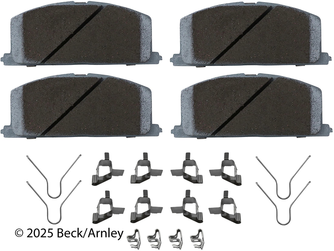 Beck/Arnley 085-6220 1992-1999 Toyota Paseo Disc Brake Pad Set