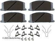 Beck/Arnley 085-6220 1992-1999 Toyota Paseo Disc Brake Pad Set