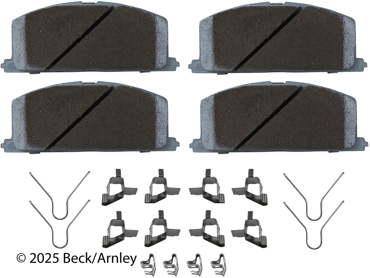 Beck/Arnley 085-6220 1992-1999 Toyota Paseo Disc Brake Pad Set