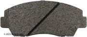 Beck/Arnley 085-6294 1987-1993 Mazda B2200 Disc Brake Pad Set