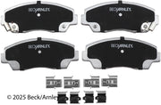 Beck/Arnley 085-6294 1987-1993 Mazda B2200 Disc Brake Pad Set