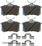 Beck/Arnley 085-6325 1998-2019 Volkswagen Beetle Disc Brake Pad Set