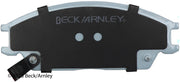 Beck/Arnley 085-6337 1995-2005 Hyundai Accent Disc Brake Pad Set