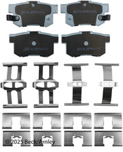 Beck/Arnley 085-6339 1991-1994 Honda Accord Disc Brake Pad Set