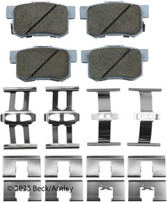 Beck/Arnley 085-6339 PREMIUM ASM PADS W / HARDWARE