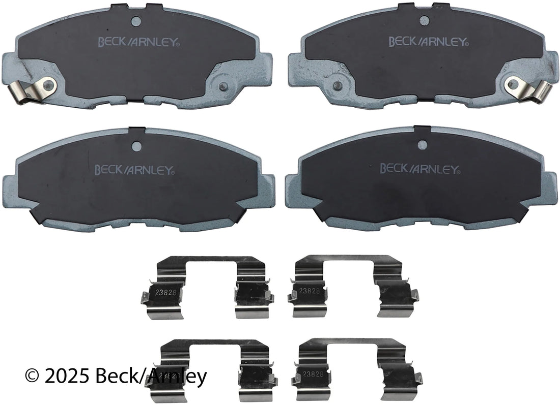 Beck/Arnley 085-6367 1990-2002 Honda Accord Disc Brake Pad Set