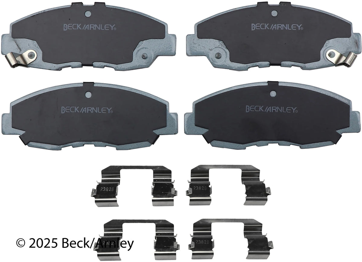 Beck/Arnley 085-6367 1990-2002 Honda Accord Disc Brake Pad Set