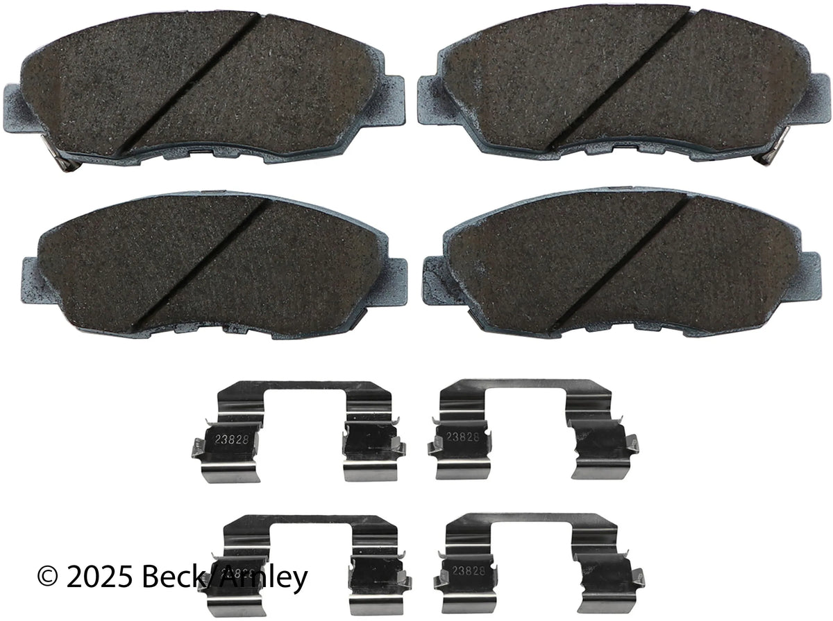 Beck/Arnley 085-6367 1990-2002 Honda Accord Disc Brake Pad Set