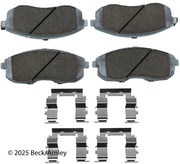 Beck/Arnley 085-6370 2000-2006 Nissan Sentra Disc Brake Pad Set