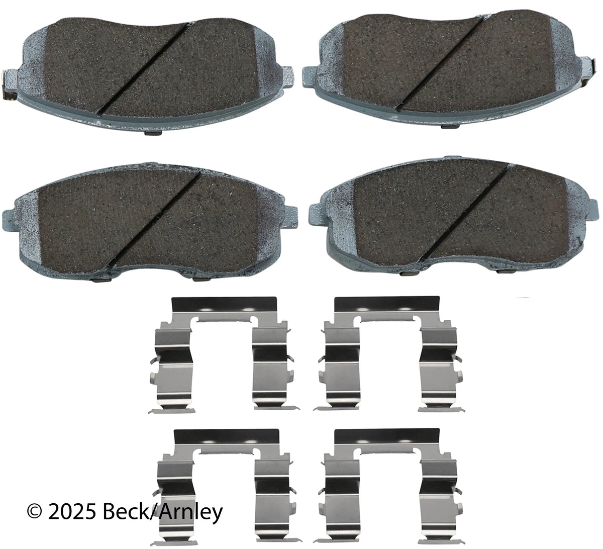 Beck/Arnley 085-6370 2000-2006 Nissan Sentra Disc Brake Pad Set