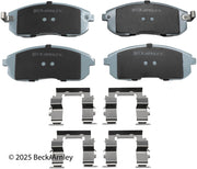 Beck/Arnley 085-6370 2000-2006 Nissan Sentra Disc Brake Pad Set