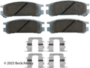 Beck/Arnley 085-6378 1990-1999 Subaru Legacy Disc Brake Pad Set