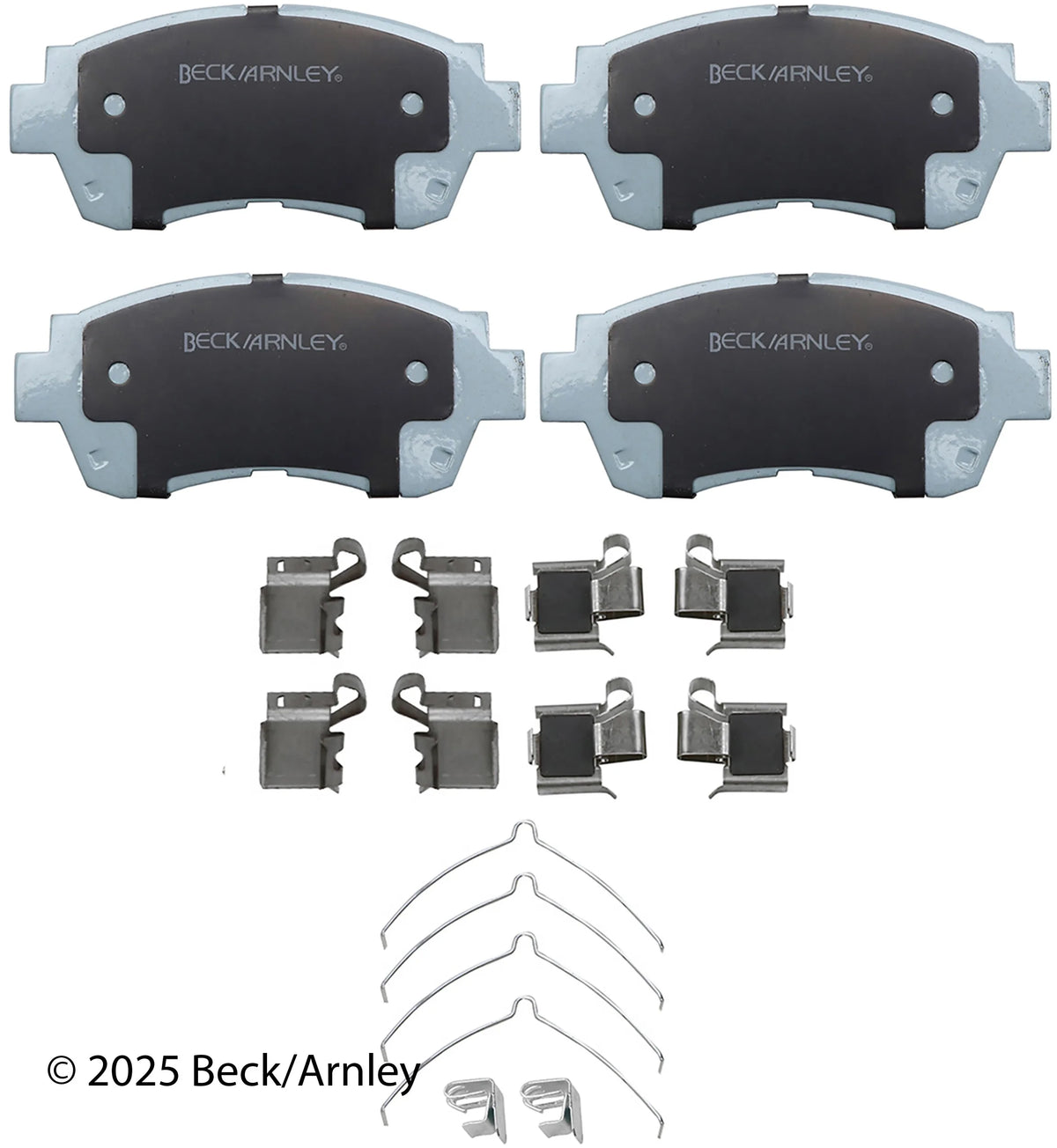 Beck/Arnley 085-6379 1992-2001 Toyota Camry Disc Brake Pad Set