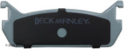 Beck/Arnley 085-6389 1991-1994 Mercury Tracer Disc Brake Pad Set