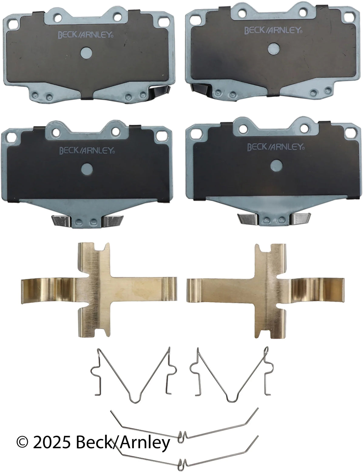 Beck/Arnley 085-6391 1995-2004 Toyota Tacoma Disc Brake Pad Set