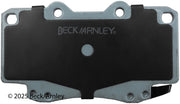 Beck/Arnley 085-6391 1995-2004 Toyota Tacoma Disc Brake Pad Set