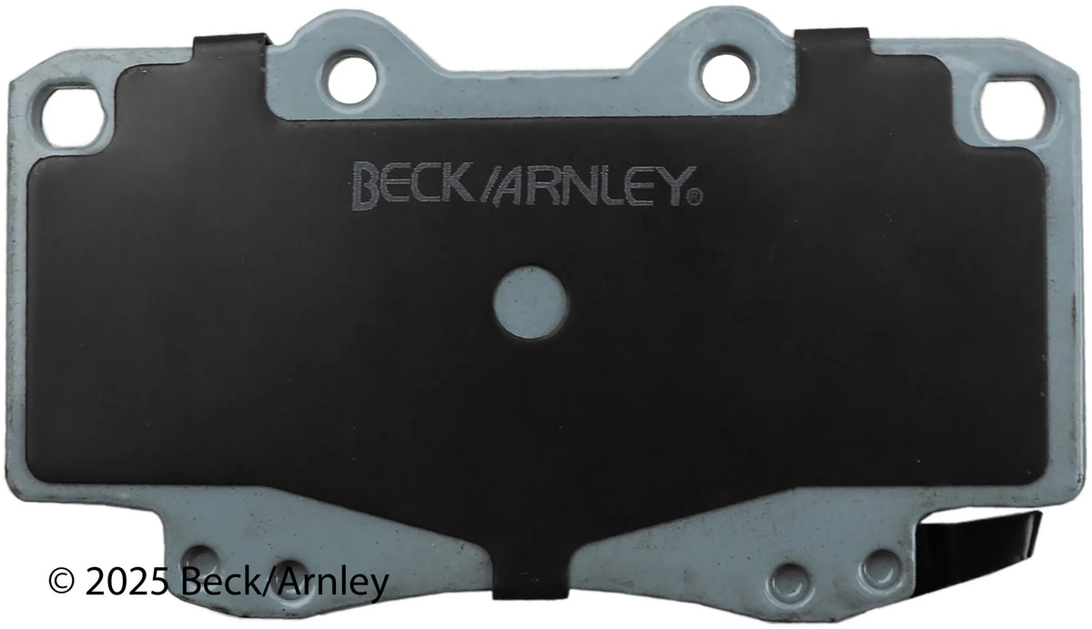 Beck/Arnley 085-6391 1995-2004 Toyota Tacoma Disc Brake Pad Set