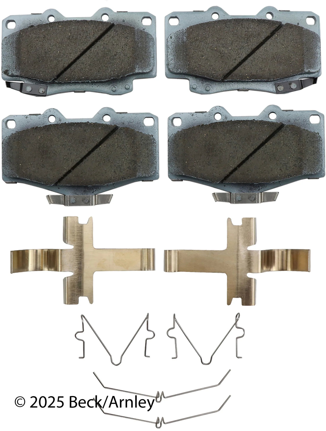 Beck/Arnley 085-6391 1995-2004 Toyota Tacoma Disc Brake Pad Set