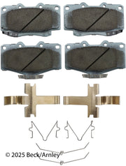 Beck/Arnley 085-6391 1995-2004 Toyota Tacoma Disc Brake Pad Set